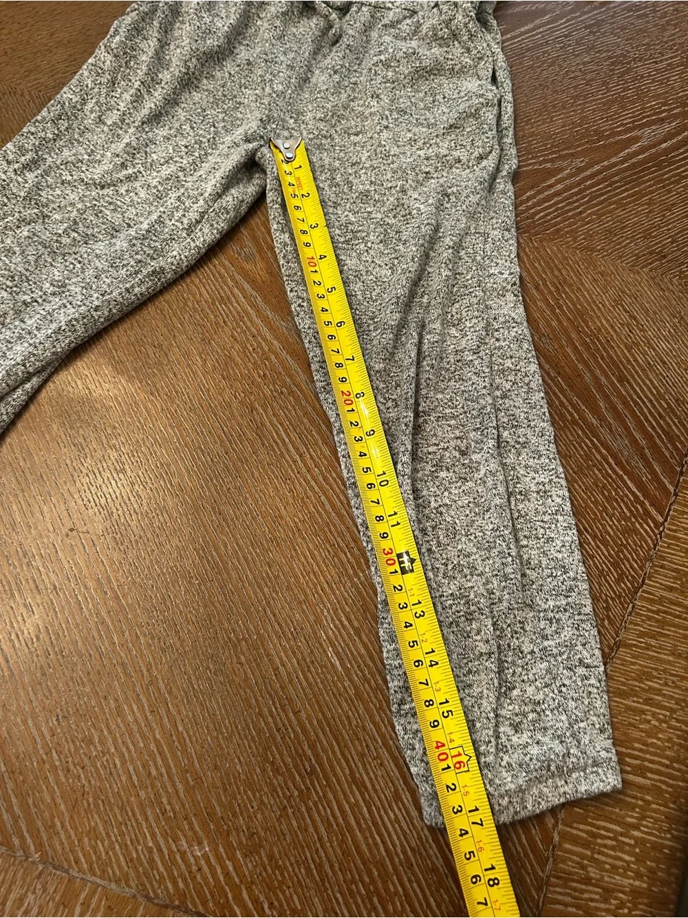 Old Navy Heather Gray Short-Sleeve Jumpsuit with Drawstring Waist